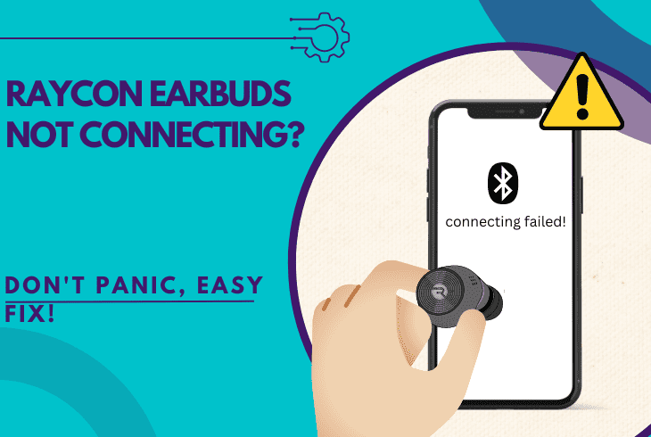 raycon earbuds not connecting