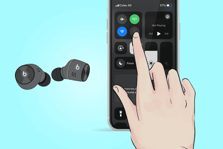 toggle bluetooth off & on