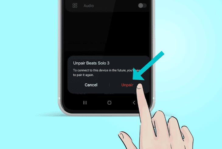 unpair beats from other devices