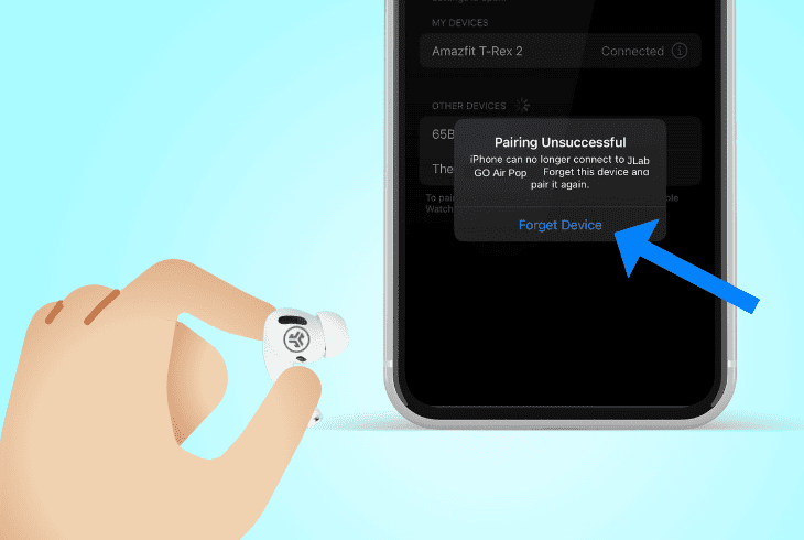 re-sync the pairing connection