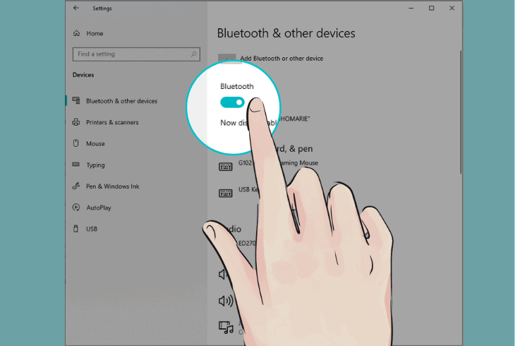 re-activate bluetooth on a pc