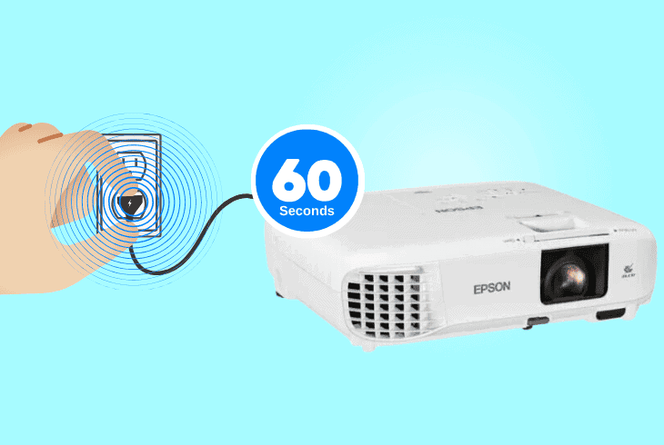 reconnect epson’s power cord