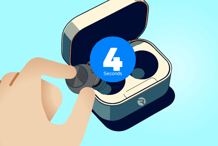 factory reset the raycon earbuds