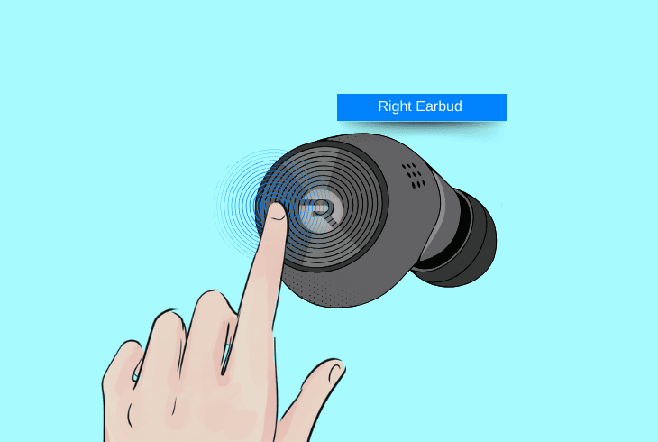 what “tap” functions does raycon have