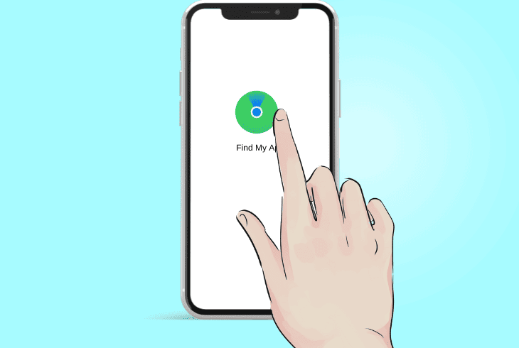 use apple’s “find my” service