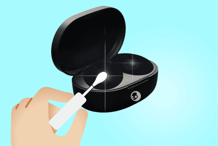 how to clean skullcandy earbuds