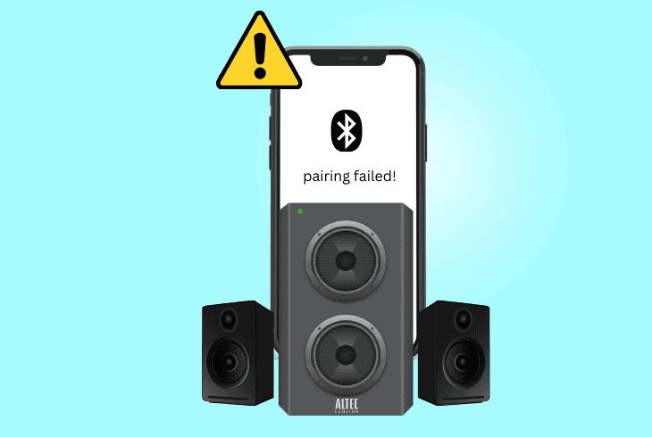 not pairing altec lansing bluetooth speaker