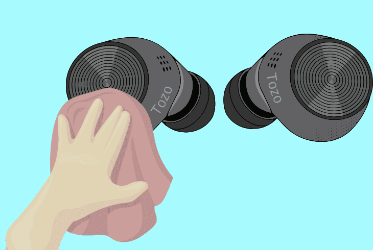 do i need for cleaning tozo earbuds