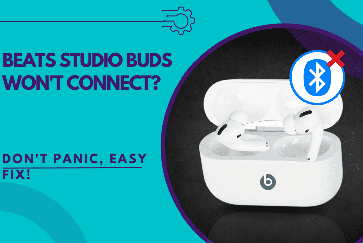 beats studio buds won't connect