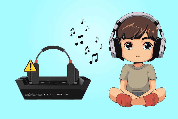 astro a50 sound cutting in and out