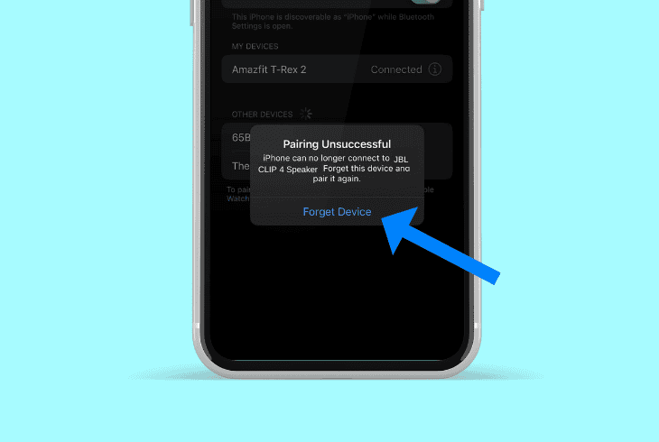 how to forget bluetooth on android