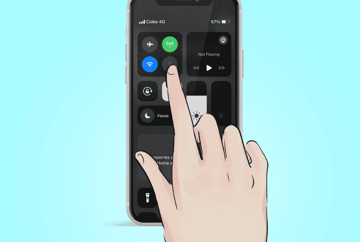 turn off/on bluetooth & wi-fi