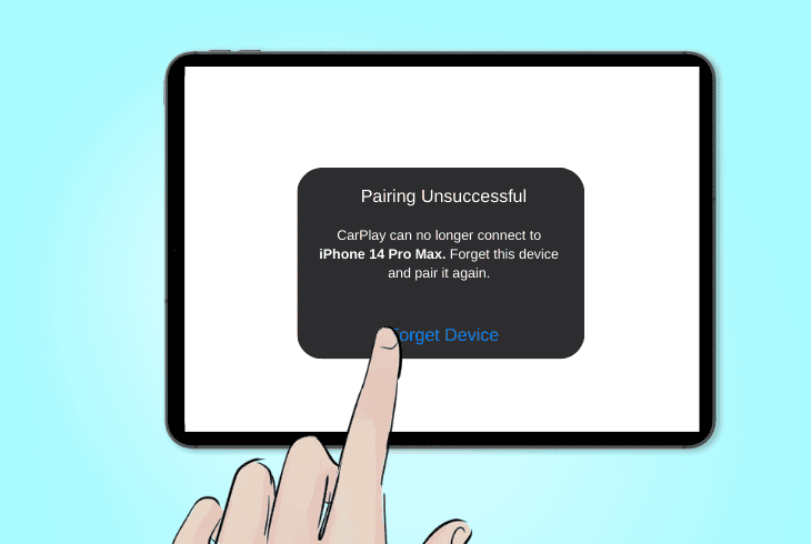unpair & pair carplay to the car