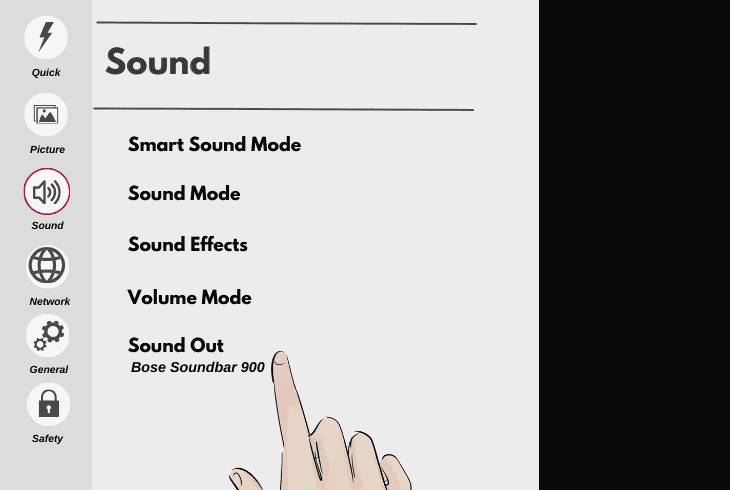 set bose “default output device”