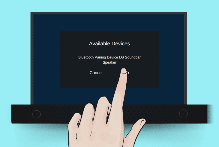pair soundbar to a different device