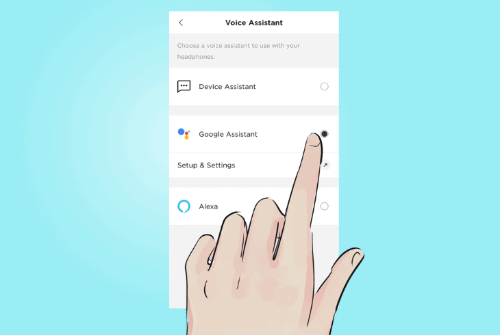 paired google assistant