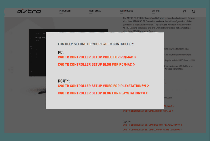 update the astro a50 headset