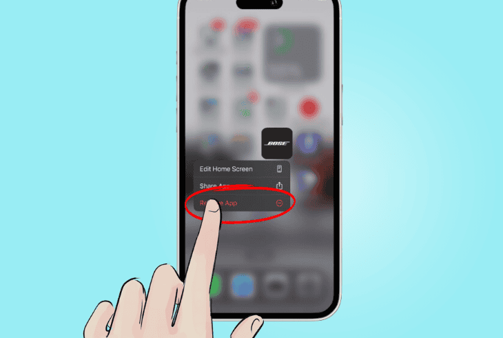 how to reinstall bose music on ios