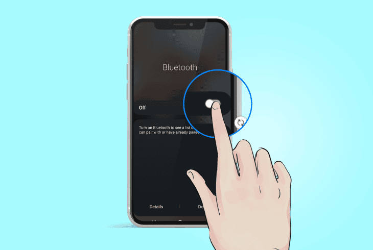 toggle bluetooth on and off