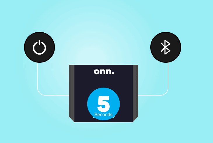 how to factory reset the onn subwoofer