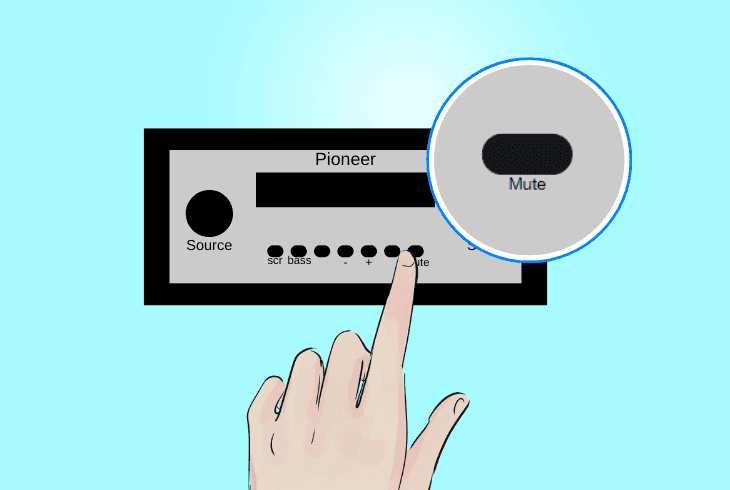 unmute your pioneer car stereo