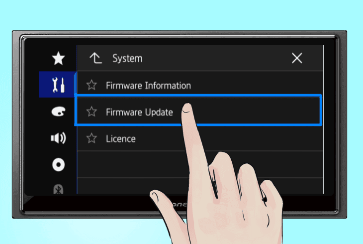 update the pioneer radio