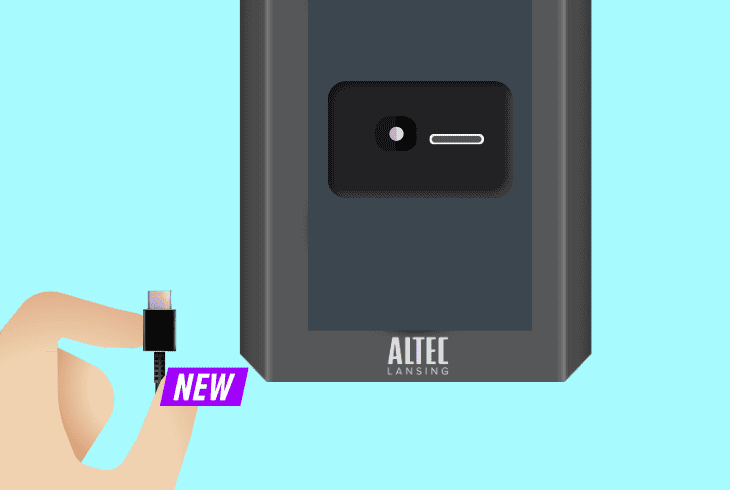 replace altec’s charging cable
