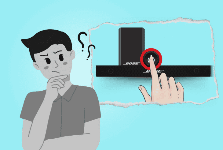 why bose soundbar not turning on