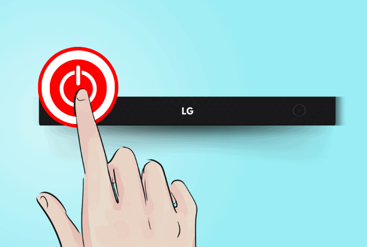 why my lg soundbar won’t turn on