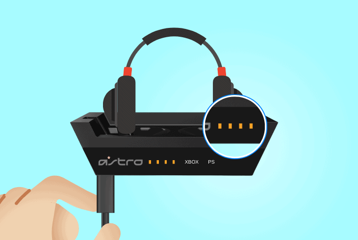 how to charge astro a50 via dock