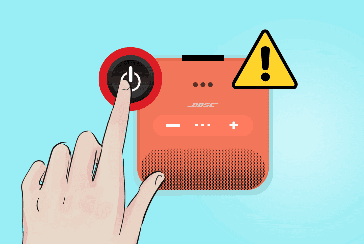 bose micro soundlink won’t turn on