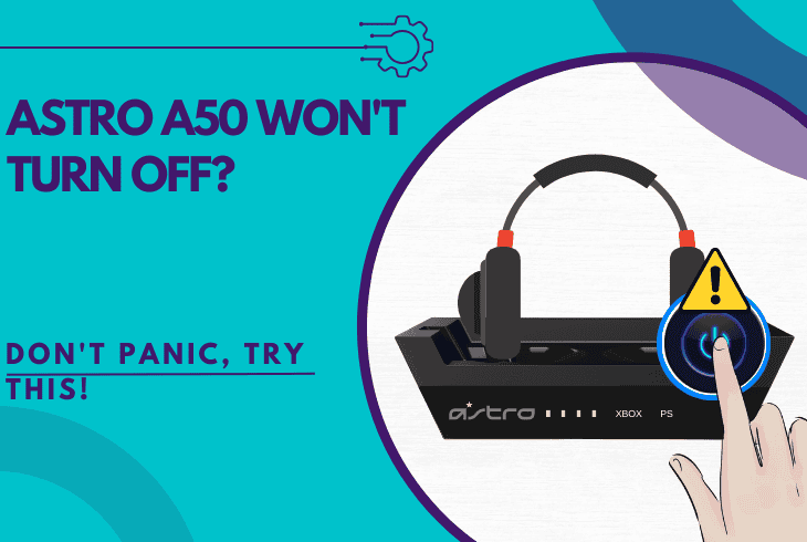 astro a50 won't turn off
