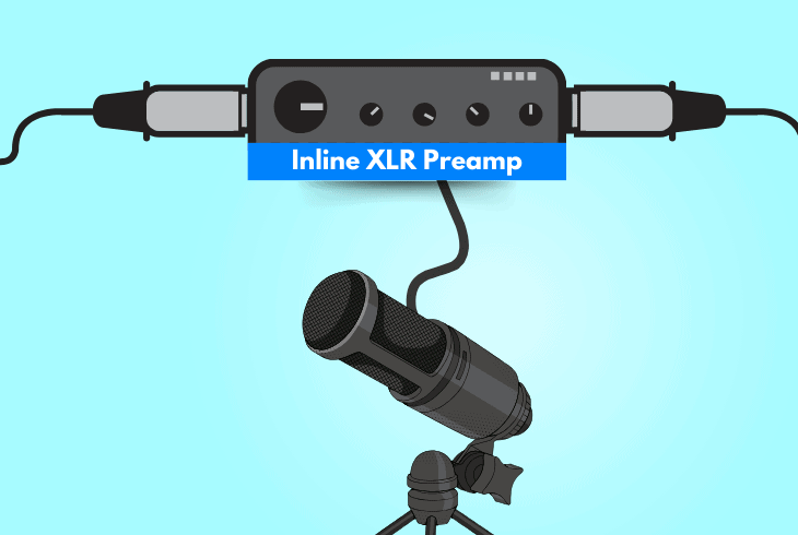 implement inline xlr preamp