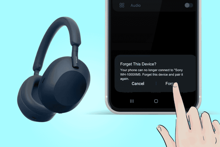 how to reconnect sony to android