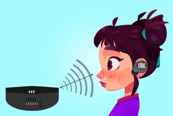 test jbl earbuds bluetooth coverage