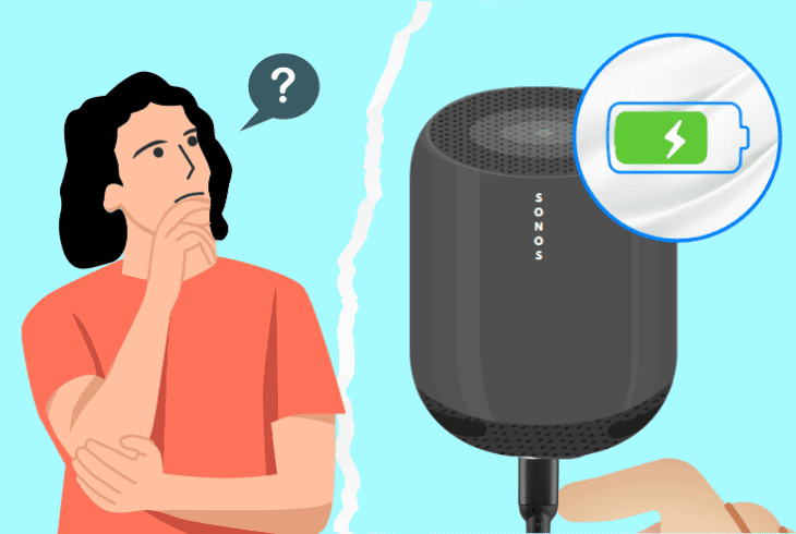 know when sonos move 2 is charging