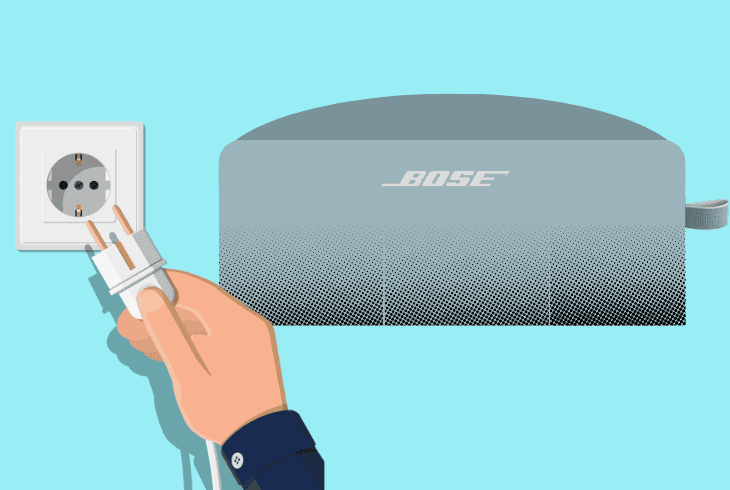 charge bose in a different outlet