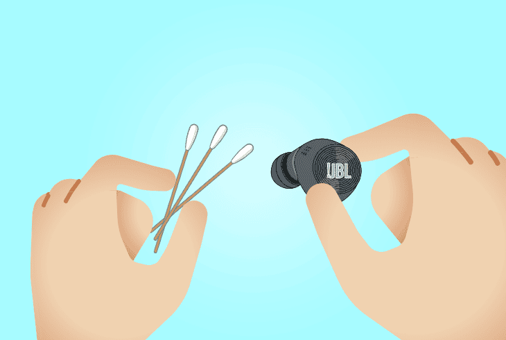 clean your earbuds speakers