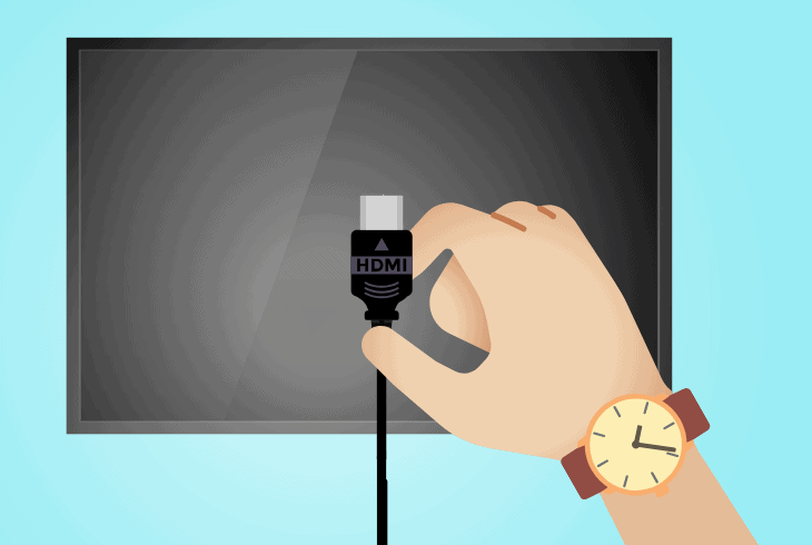 test via proven hdmi cable