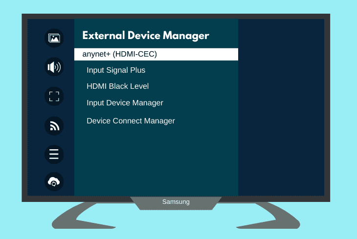 set up use tv’s “hdmi-cec”