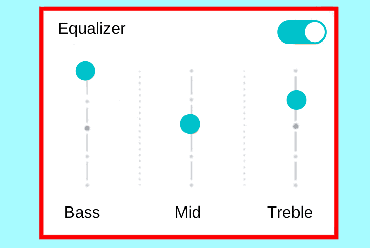 settings jbl flip 6 equalizer (hiphop)
