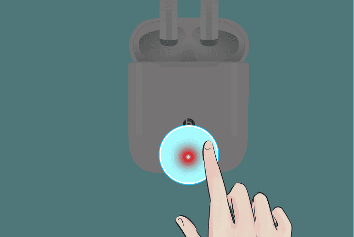 test the led indicator’s behavior