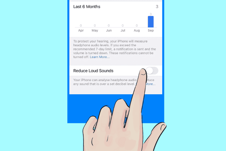 disable headphone safety on ios