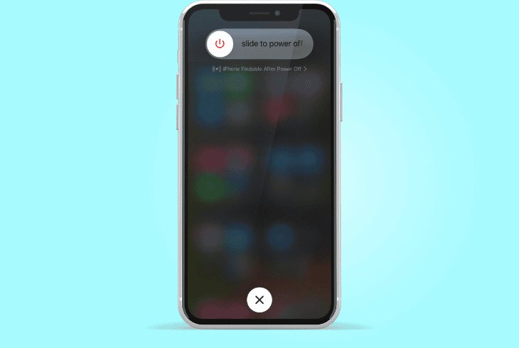 how to power off iphone