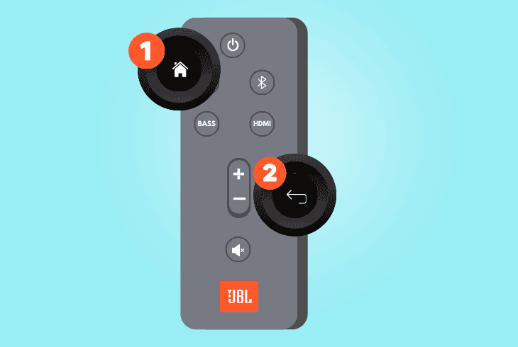 reprogram the jbl remote control