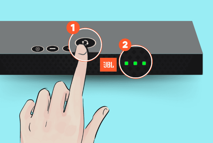 reprogram the jbl remote control