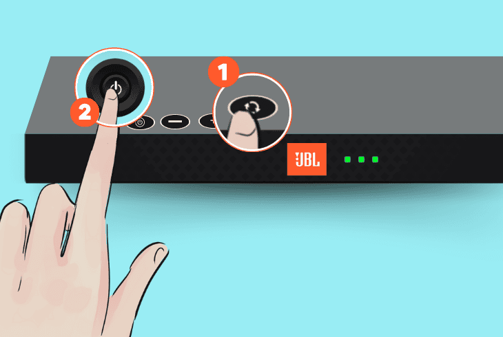 reset your jbl soundbar’s system