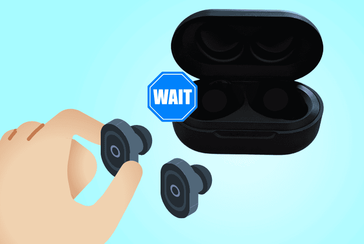 drain the jlab earbuds’s battery