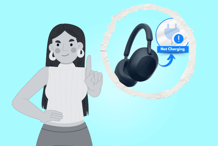 know if sony wh-1000xm5 is charging