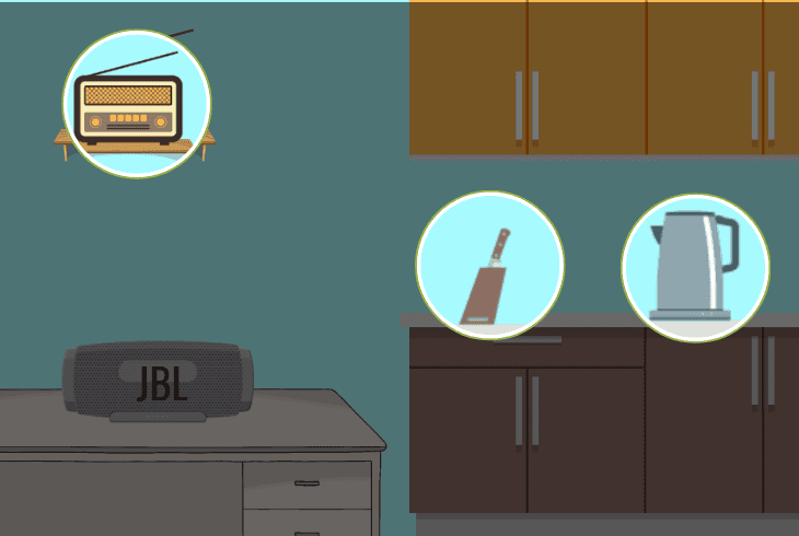 avoid any magnetic interference